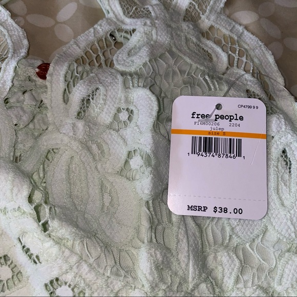 SOLD Free People One Adella Bralette in Julep - Picture 5 of 6